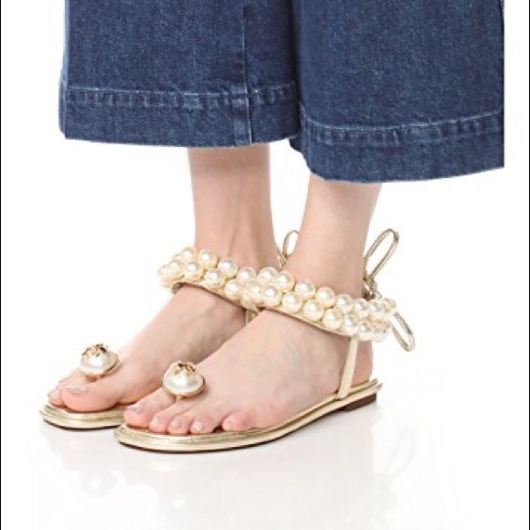 Tory Burch Melody Ankle Strap Sandals Sz 9 NIB - Picture 7 of 7